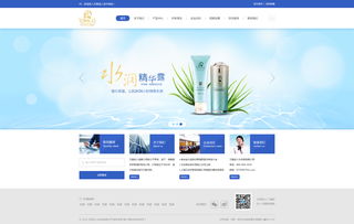 艾妮佳人网站效果图解析 深圳专业网络公司的建站之道